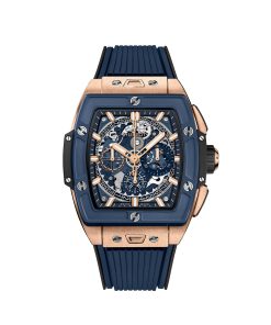 Hublot Spirit of Big Bang KING GOLD BLUE CERAMIC Ref# 642.OL.7180.RX